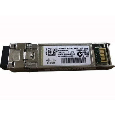 La óptica de la longitud de onda larga de los módulos del canal SFP+ de la fibra de Cisco 8Gbps DS-SFP-FC8G-LW