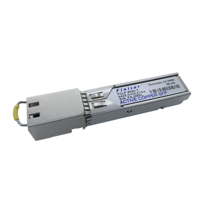 Transmisor-receptor óptico de SFP del COBRE 1000BASE-T para Gigabit Ethernet 1,25 sobre el cable del gato 5
