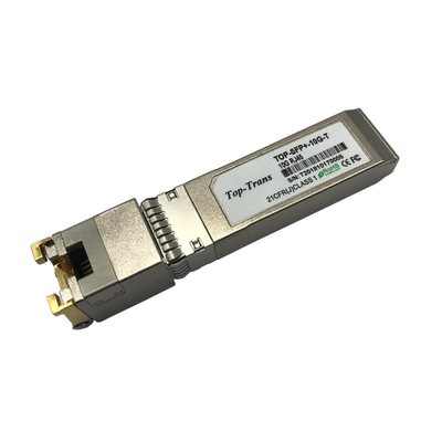 Transmisor-receptor compatible del cobre 10G RJ45 de Mellanox MFM1T02A-T 10GBASE-T SFP+