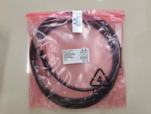 Cable de cobre de conexión directa de Mellanox InfiniBand EDR hasta 100Gb/s QSFP28 3m Negro Equipo de fibra óptica 26AWG