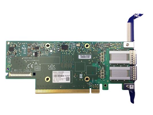 HP CX651105A para Mellanox Connect- 6 VPI Adaptador de red de tarjetas Ethernet con fibra óptica de 100 Gigabit PCI 3.0 X16