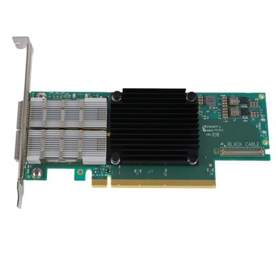 NVIDIA Connect-6 VPI Serie MCX654106A-HCAT Tarjeta de interfaz de red Ethernet PCIe 3.0x16 Puerto doble 200Gb/s Servidor QSFP56