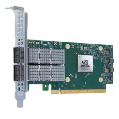 Nueva tarjeta de red Mellanox MCX654106A-HCAT Connect-6 de doble puerto SFP56 200GbE para el centro de datos PCIe Servidor inalámbrico interno