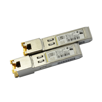 Transmisor-receptor 1000base T el 100M de las redes GLC-T del cobre de Cisco SFP 1G