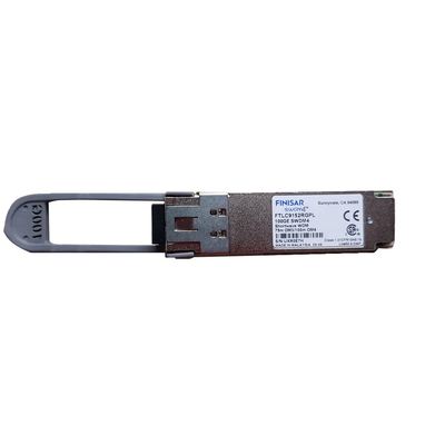 Transmisor-receptor óptico 100G QSFP28 SWDM4 850NM el 100M de FTLC9152RGPL Finisar