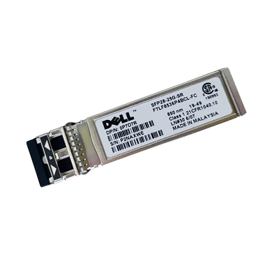 Transmisor-receptor FTLF8536P4BCL-FC de Dell 25Gb/s SFP+