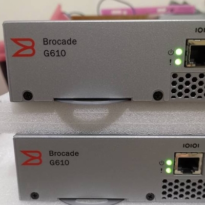 Almacenamiento BR-G610-8-32G-0-Z de la CA del interruptor 8X32G SWL SFP del SAN del brocado G610 para Data Center