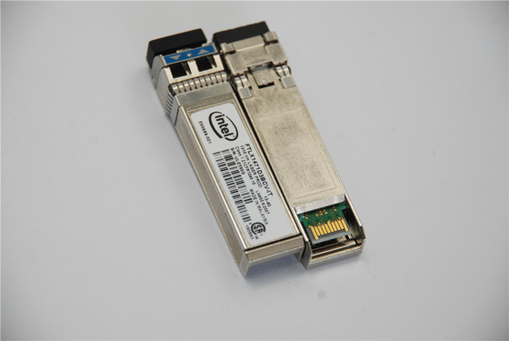 Transmisor-receptor Intel FTLX1471D3BCV-IT de la fibra del solo modo de SFP 1310nm el 10km