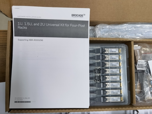 el interruptor de canal de la fibra de los puertos del interruptor 48 del SAN del brocado de 32Gbps G620 atormenta aumentable