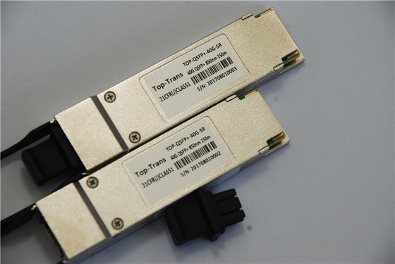 vínculo DEM-QX01Q-SR4 del transmisor-receptor D de 40GbE QSFP+ 850NM el 150M MPO MTP compatible