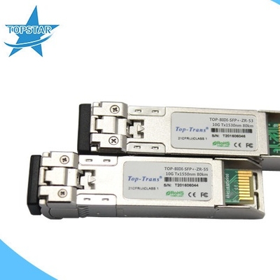 Conector bidireccional del LC del módulo del transmisor-receptor los 80Km SFP de Finisar 10G SFP