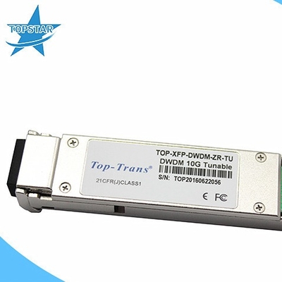 50GHz fibra óptica armoniosa de los transmisores-receptores 10GBASE-ZR los 80km del laser DWDM Sfp
