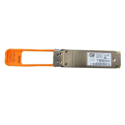 Transmisor-receptor de Cisco QSFP-100G-PSM4-S 10-3144-01 QSFP28 100GBASE PSM4 con el conector los 500m de MPO sobre SMF