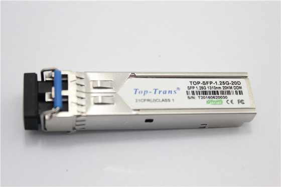 Transceptores 1.25G Módulos ópticos 1310nm 10Km Módulos Cisco SFP Fibra óptica