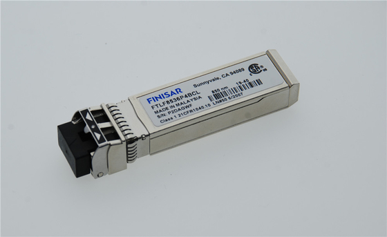 El módulo de transceptor SFP 25G de Finisar FTLF8536P4BCL tiene un conector LC de 850nm 100m.