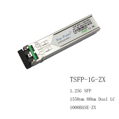 Módulo 1550nm los 80KM de Palo Alto PAN-SFP-ZX Gigabit Ethernet SFP unimodales
