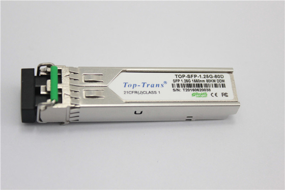 Módulo 1550nm los 80KM de Palo Alto PAN-SFP-ZX Gigabit Ethernet SFP unimodales