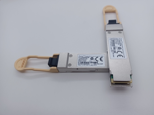 Transmisor-receptor óptico paralelo de Finisar FTLC9559REPM el 100m MMF QSFP28 para Ethernet 100G