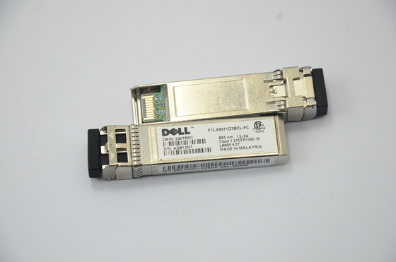 Módulo óptico con varios modos de funcionamiento del transmisor-receptor de Dell FTLX8571D3BCL-FC 10Gb/S 850nm SFP+