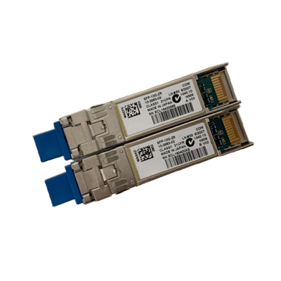 Módulos ópticos SFP-10G-ZR del conector dual del solo modo SFP+10 Gigabit Ethernet