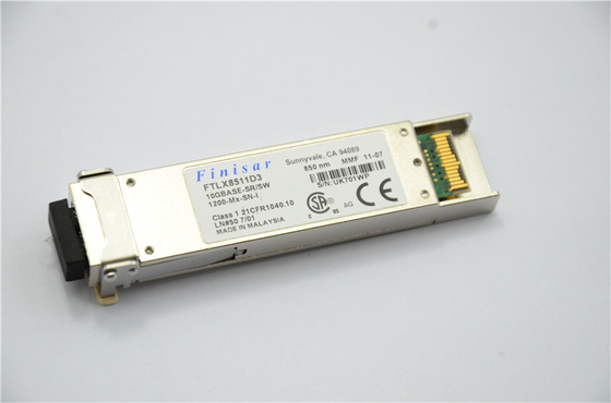 Transmisor-receptor óptico de Finisar FTLX8511D3 850nm XFP para Ethernet de 10GBASE-SR/del interruptor 10G