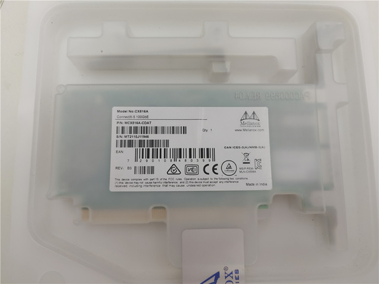 Adaptador de red portuario dual de Mellanox MCX516A-CDAT 100GbE ConnectX-5 CX516A QSFP28