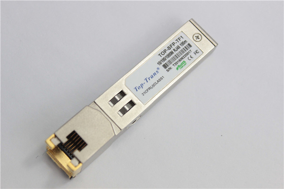 Módulo de cobre compatible del convertidor Cat5 del enebro SRX-SFP-1GE-T-ET RJ45 SFP el 100m