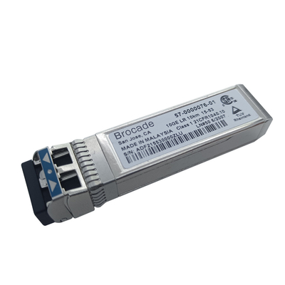 Módulo óptico del transmisor-receptor XBR-000182 10GBASE-LR SFP+ 1310nm 10G LWL del brocado 57-0000076-01 FC SFP