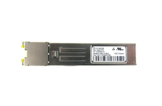 Módulo óptico del cobre 1000BSAE-T RJ45 del transmisor-receptor 1G del brocado 57-1000042-01 XBR-000190 SFP