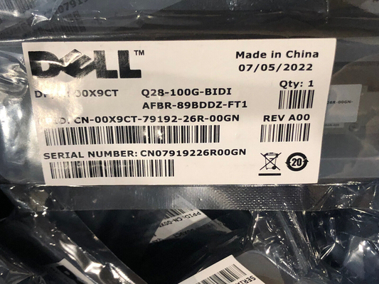 Módulo de las fibras ópticas de Avago AFBR-89BDDZ QSFP28 100 Gigabit Ethernet LC MMF enchufable
