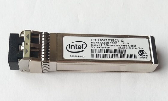 Módulo óptico del transmisor-receptor de InteI FTLX8571D3BCV-I3 10GBASE-SR 850nm SFP+