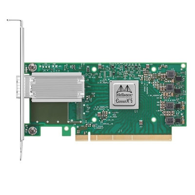 Tarjeta de Ethernet del puerto PCIe3.0 X16 ConnectX-5 de NVIDIA Mellanox MCX515A-CCAT 100GbE QSFP28