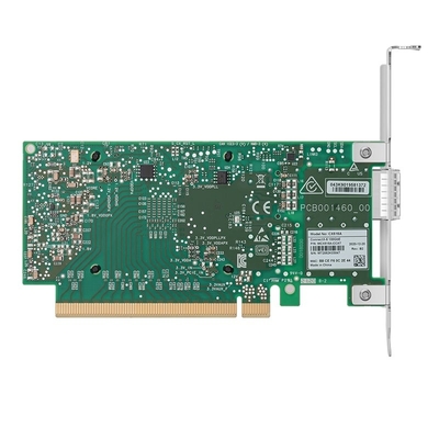 Tarjeta de Ethernet del puerto PCIe3.0 X16 ConnectX-5 de NVIDIA Mellanox MCX515A-CCAT 100GbE QSFP28