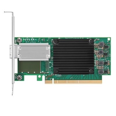 Tarjeta de Ethernet del puerto PCIe3.0 X16 ConnectX-5 de NVIDIA Mellanox MCX515A-CCAT 100GbE QSFP28