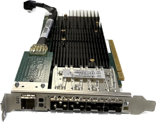 Tarjeta portuaria 16GB del canal de la fibra del EMC Emulex LPE16304-M-E 038-004-503 LightPulse 4