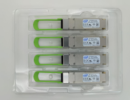 Módulo óptico 1271-1331nm del transmisor-receptor de Intel SPTSBP2CLCKS 100G-CWDM4 SMF LC