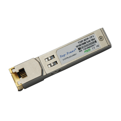 Transmisor-receptor de cobre Mellanox MC3208411-T del RJ45 SFP 1GbE 1000BASE-T
