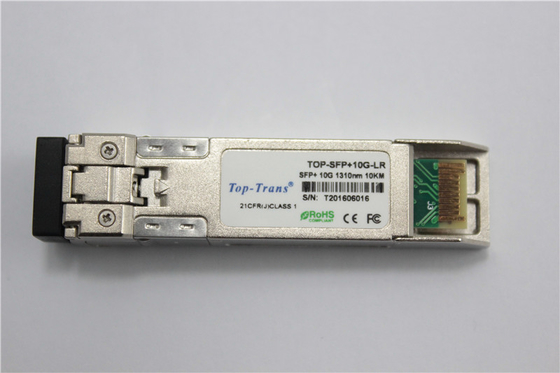 Módulo óptico de Mellanox MFM1T02A-LR 10GBASE-LR SFP+ 1310nm el 10km SMF LC