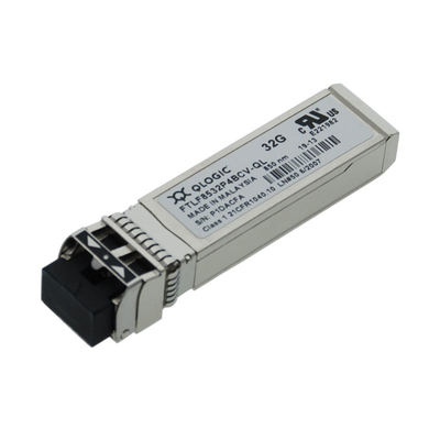 Longitud de onda corta 850nm del transmisor-receptor óptico de Qlogic FTLF8532P4BCV-QL 32G FC SFP+