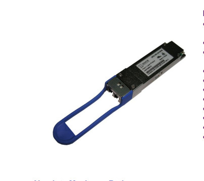 Módulo de la fuente el 10Km del transmisor-receptor de la fibra del solo modo de QSFP28 100G LR4 SPQ-CE-LR-CDFF