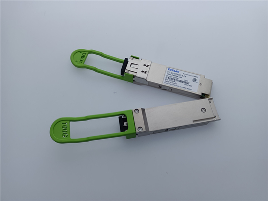Módulo óptico original del transmisor-receptor de Finisar los 2km 100G CWDM4 QSFP28 con FEC