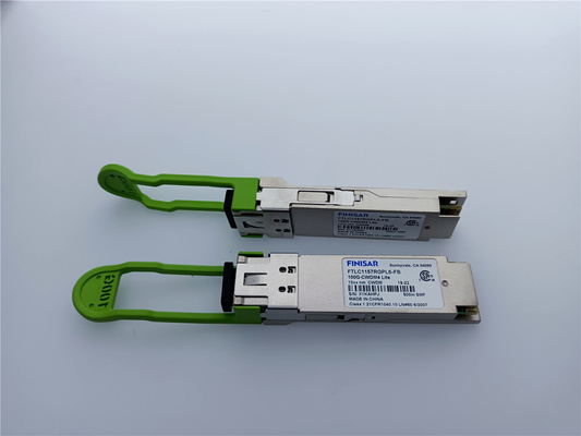 Módulo óptico original del transmisor-receptor de Finisar los 2km 100G CWDM4 QSFP28 con FEC