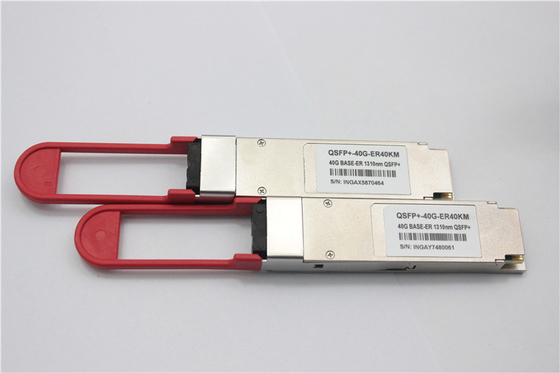 Módulo óptico del LC los 40km QSFP+ del duplex del brocado 57-1000327-01 40G-QSFP-ER4 SMF