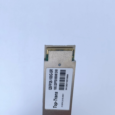 Transmisor-receptor óptico compatible del módulo 100GBASE-SR4 QSFP28 del Arista original 100G el 100M MPO