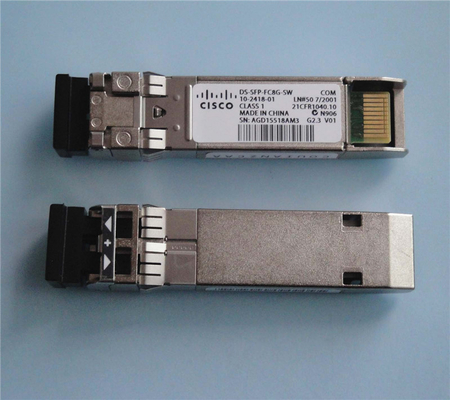 Módulo original del transmisor-receptor del interruptor 16G SFP+ de DS-SFP-FC16G-SW 10-2666-01 850nm el 150m LC MMF