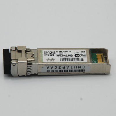 Interruptor 850nm el 100m LC del canal de la fibra del módulo 32Gbps del transmisor-receptor de DS-SFP-FC32G-SW 10-3206-01 SFP+