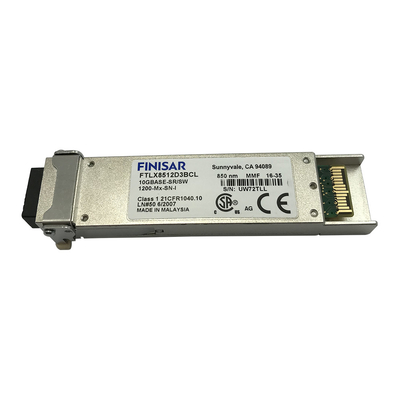 Módulo óptico con varios modos de funcionamiento del transmisor-receptor del Datacom XFP de Finisar FTLX8512D3BCL los 300m 10Gb/S 850nm