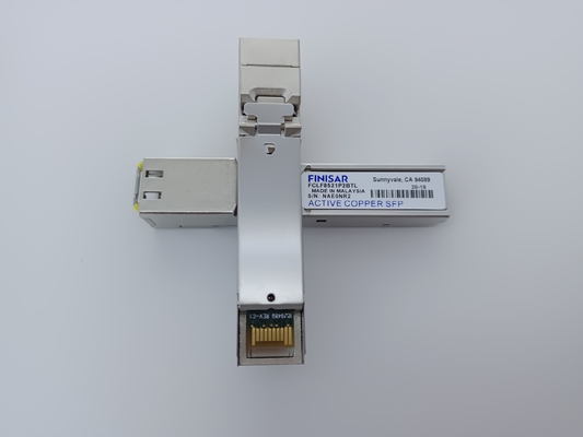 10/100/1000Base-T 100m SFP Cooper módulo de transceptor óptico Finisar SFP FCLF8521P2BTL-DL