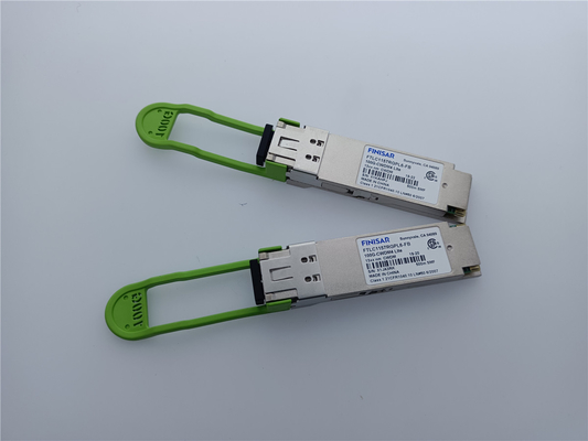 FTLC1157RGPL6-FB Transceptor Finisar 2km 100G CWDM4 QSFP28 y otros dispositivos de transmisión por cable