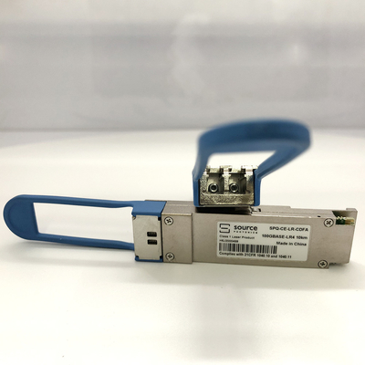 El módulo SPQ-CE-LR-CDFF-EN 100g Sfp 100GBase-LR4 QSFP28 10km